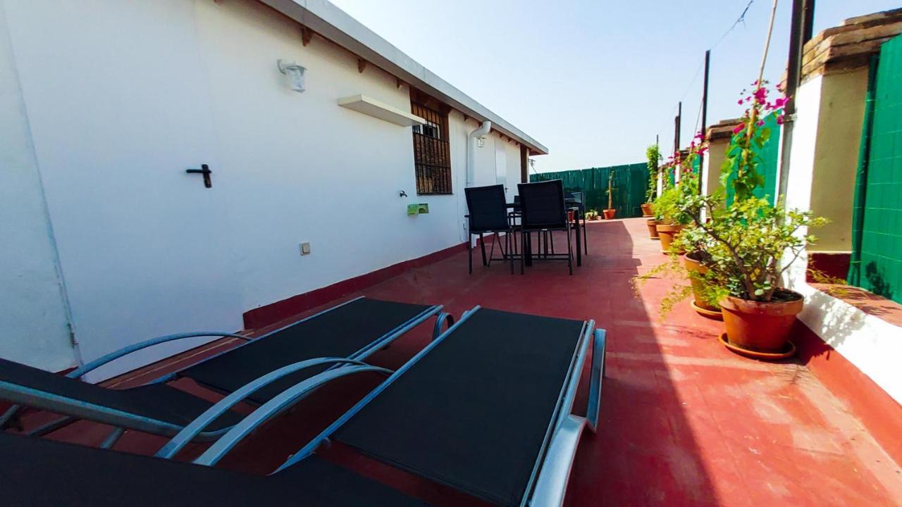 Apartament Atico En Calatrava - Vistas Y Gran Terraza Privada Sewilla Zewnętrze zdjęcie
